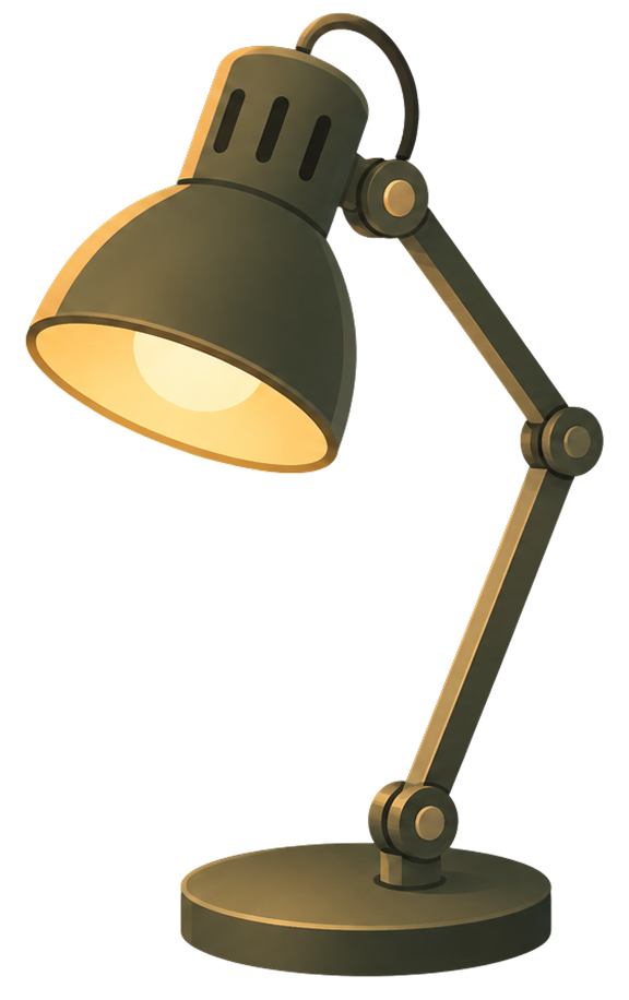 Desk Lamp mode interface showing ambiance options
